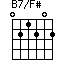 B7/F#