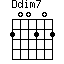 Ddim7